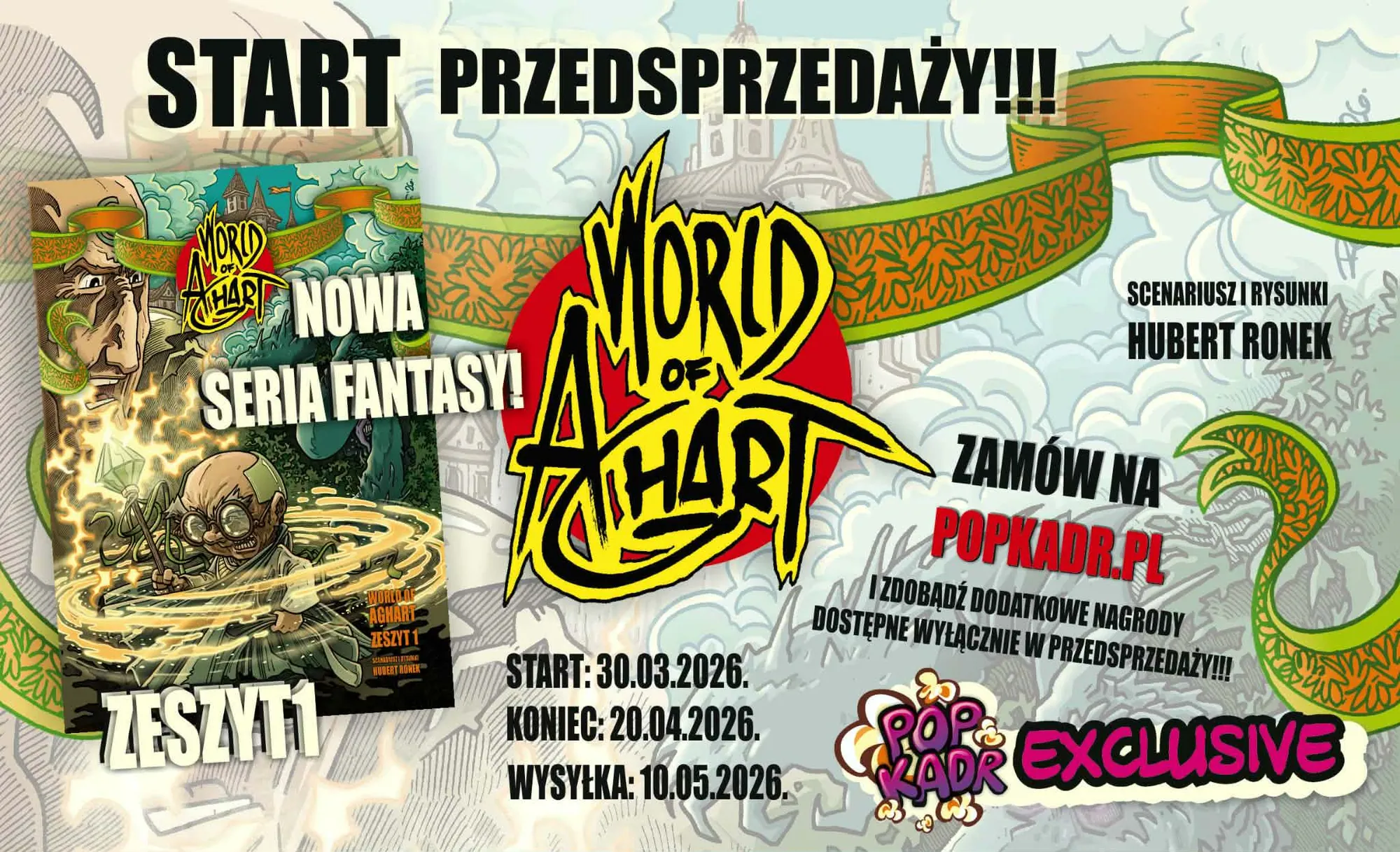 „World of Aghart” Huberta Ronka już w przedsprzedaży
