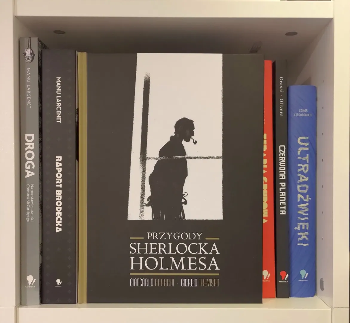 okładka komiksu „Przygody Sherlocka Holmesa”