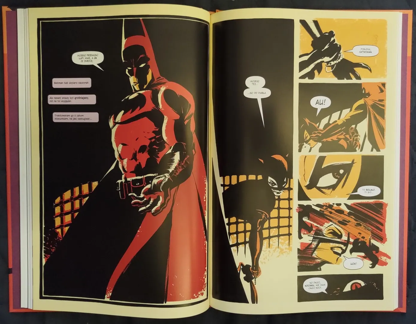 strona komiksu „Catwoman. Rzymskie Wakacje”