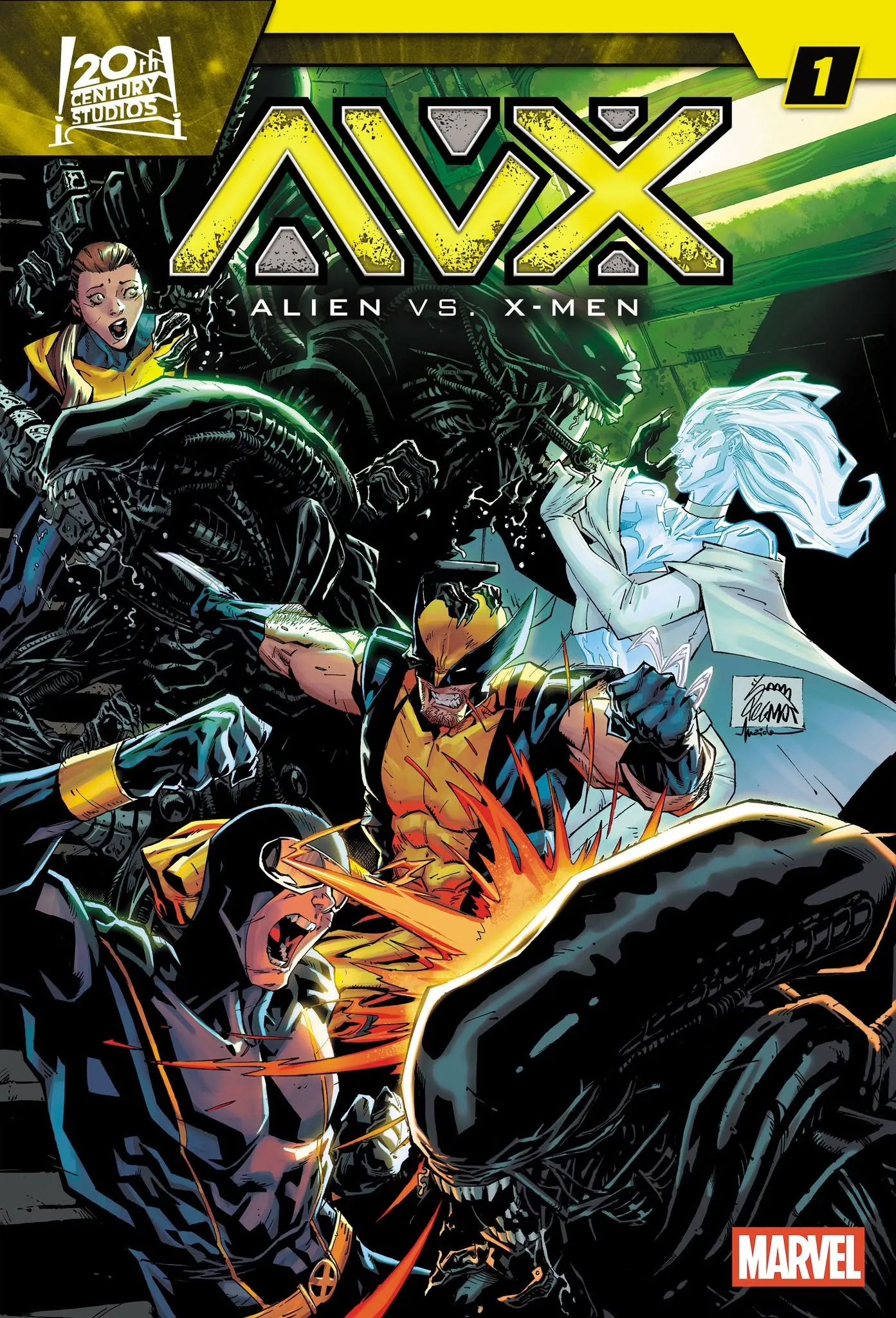 "Alien Vs. X-Men" - mutanci staną do walki z organizmem doskonałym