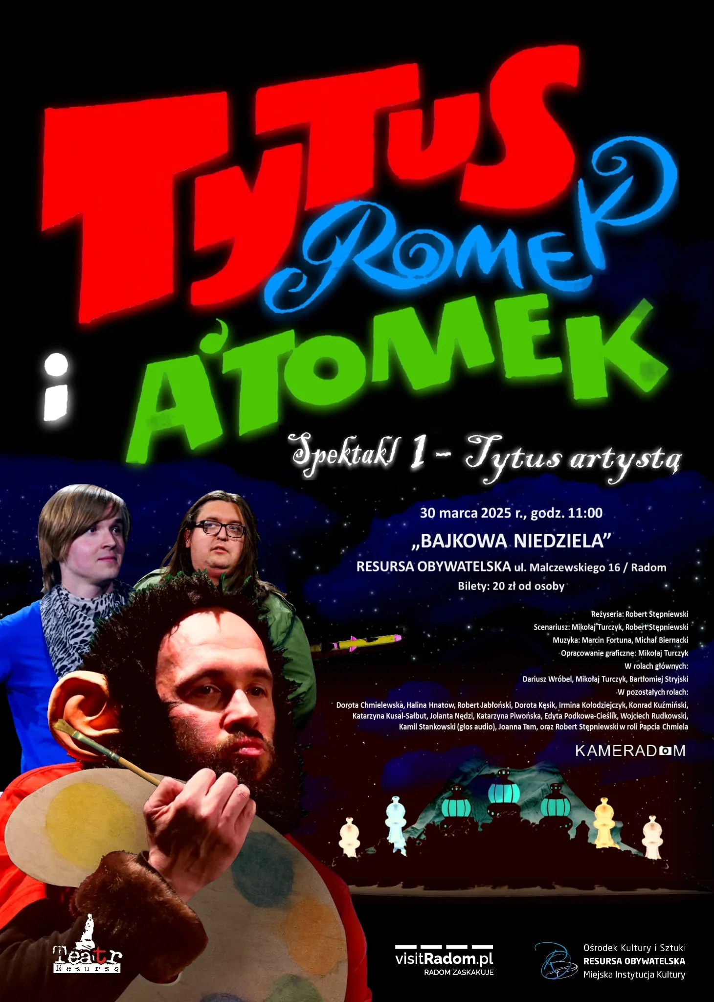 Tytus odwiedzi Radom! W najbliższą niedzielę odbędzie się spektakl w Resursie