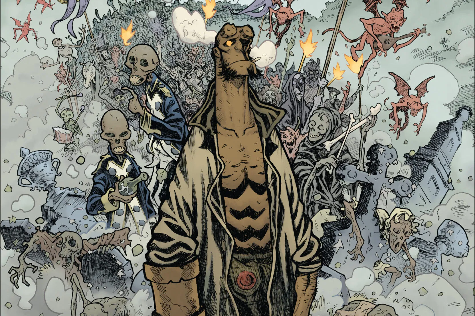 Hellboy wraca do piekła. Mignola zapowiada „Parade of Horrors”