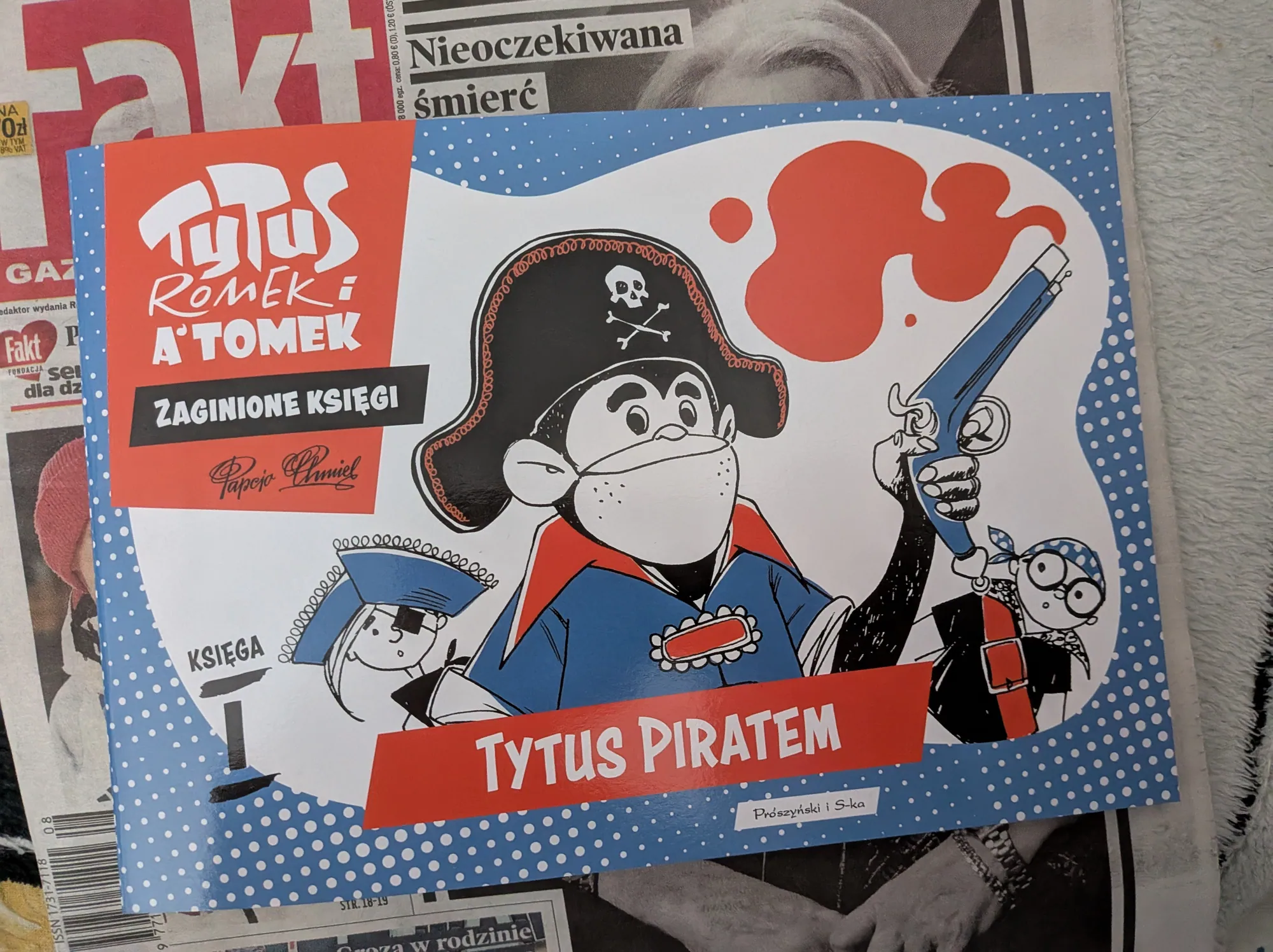 "Zaginione księgi" Tytusa z Faktem. W bonusie kod na puzzle dla klientów Gildii