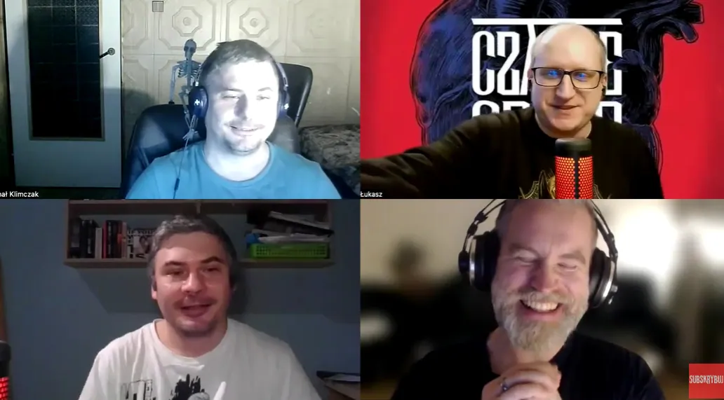 Łukasz Godlewski, autor Czarnego Serca, w ogniu pytań  ekipy Dobrego Horroru [wideo]